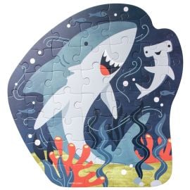 Stephen Joseph - Shaped Jigsaw Puzzle - Shark -  SJ124480 - Toysuae.com