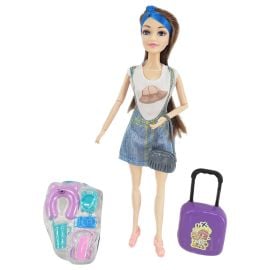 Elissa - The Fashion Capital Travel Collection Doll 11.5 inch -  TT-TTC-SL306132 - Toysuae.com