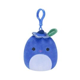 Squishmallows - Little Plush - Clip-on - Bluby - Blueberry - 3.5 Inch
