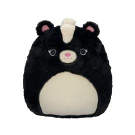 Squishmallows - Medium Plush Selma Black & White Skunk  Plush Toy - 12 Inch