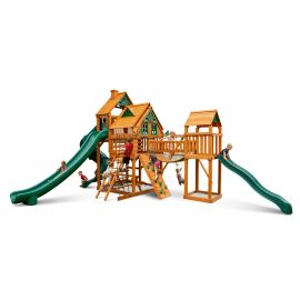PlayNation  - The Reserve - Treasure Trove - Treehouse Roof Swing Set -  PLN-1500KWF - Toysuae.com