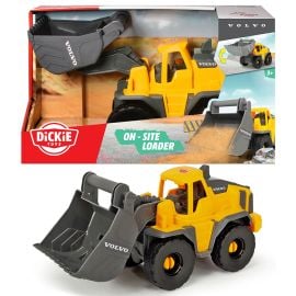 Dickie - Volvo On Site Loader - Yellow - sim-203724002 - Toysuae.com