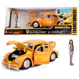 Jada - 1:24 Transformers Bumblebee Die-Cast Beetle -  sim-253115000 - Toysuae.com