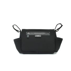 Storksak - Stroller Organiser Luxe - Black Silver -  SK7509 - Toysuae.com