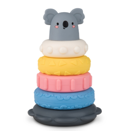 Tiger Tribe - Silicone Stacker Toddler Toy - Koala - SPK-1-1014 - Toysuae.com