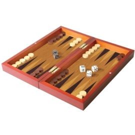 Merchant Ambassador - Folding Wood Backgammon Set -  TG1906 - Toysuae.com