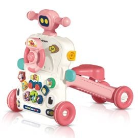 Teknum - 5 in 1 Baby Walker With Musical Keyboard - Pink -  SAM-TK_5in1WA_PI - Toysuae.com