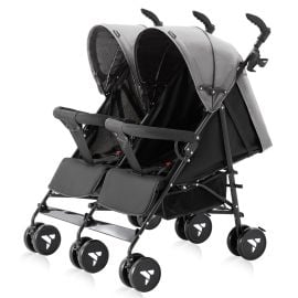 Teknum - Twin Stroller Fellow - Grey -  SAM-TK_TWSFE_GY - Toysuae.com