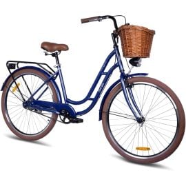 Mogoo - Florida 24 Inch Cruiser Bike - Dark Blue -  SHBT-DB-24 - Toysuae.com