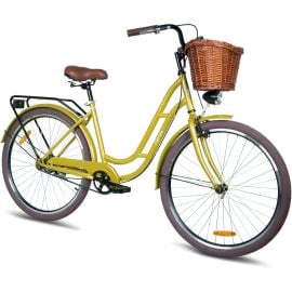 Mogoo - Florida 24 Inch Cruiser Bike - Yellow -  SHBT-Yl-24 - Toysuae.com