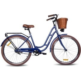 Mogoo - Florida 26 Inch Cruiser Bike - Dark Blue -  SHBT-DB-26 - Toysuae.com