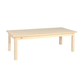 Edu Fun - Durable Rectangular Table - 120 x 60 x 2.2 cm - 46cm - Woody -  RTS-69921WD69971 - Toysuae.com