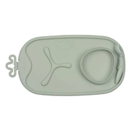 B.box - Roll Plus Go Mealtime Mat With Deep Scooped Spoon - MMZ-101310 - Toysuae.com