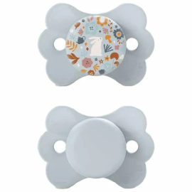 Suavinex - SX Pro Ultra Soft Butterfly Shape Baby Pacifier for Babies 0-6 months - Blue -  MMZ-308816 - Toysuae.com