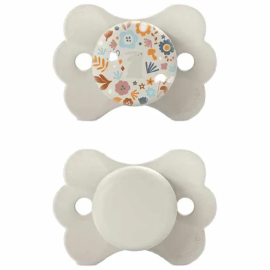 Suavinex - SX Pro Ultra Soft Butterfly Shape Baby Pacifier -  6-18 months - Beige -  MMZ-308817 - Toysuae.com