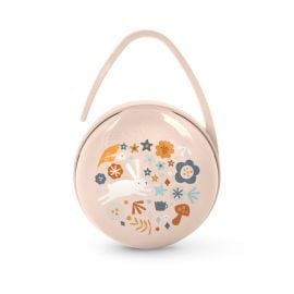 Suavinex - Duo Pacifier Holder for Storing Pacifiers Attachable to Stroller - Pink - MMZ-308733 - Toysuae.com