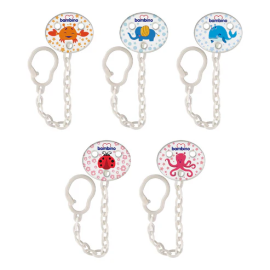 Bambino - Soother Chain - 1Pc Assorted -  MMZ-P0571 - Toysuae.com