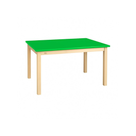 Edu Fun - Rectangular Table - 120 x 60 x 2.2 cm - 53cm - Green - RTS-69921Green69972 - Toysuae.com