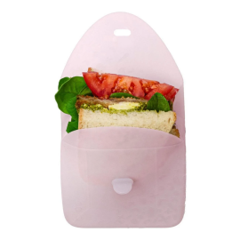 B.box - Silicone Sandwich Pocket Storage Container - Pink - MMZ-401134 - Toysuae.com