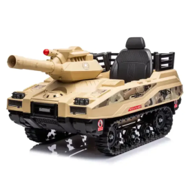Gambol -  Kids Electric Ride On Ultimate Adventure Tank With LED -  GB-TANK-000 - Toysuae.com