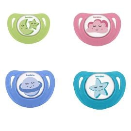 Bambino - Fit Shape Patterned Body Orthodontic Soother - 6-18 months - Assorted -  MMZ-P2565 - Toysuae.com