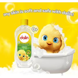 Dalin - Moisture and  Protect Baby Oil With Natural Olive Oil - 200 ML
