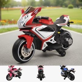 Gambol - 12V Ride On Electric  Super Sport Motorcycle - Assorted