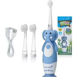 Brush Baby - Wild Ones Elephant Rechargeable Toothbrush -  MMZ-BRB238 - Toysuae.com