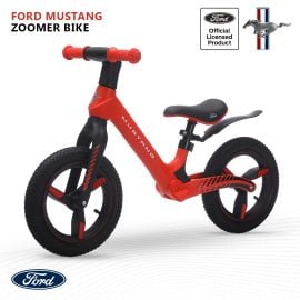 Ford Mustang - Zoomer Bike Adjustable Seat Lightweight Sporty Design - Red -  WB-1263N-R - Toysuae.com