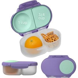 B.box - Mini Bento Snack Box with 2 Leakproof Compartments - MMZ-400848 - Toysuae.com