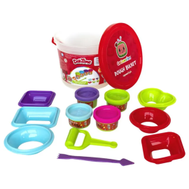 DohTime - Cocomelon Mega Dough Bucket W/ Tools -  ALGT-TP101582 - Toysuae.com