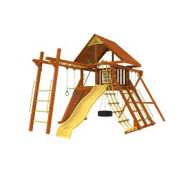 Kiddoro - Discovery den swing set with Monkey Bars -  KP-DDMB - Toysuae.com