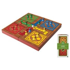 Merchant Ambassador - Folding Wood Ludo Set -  TG1902 - Toysuae.com