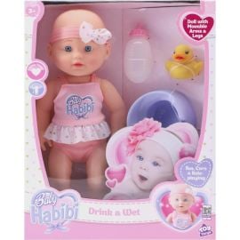 Baby Habibi - Drink And Wet Doll 14 Inch -  TT-BH-697914 - Toysuae.com