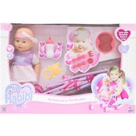Baby Habibi - My Beloved in The Stroller Doll 14 Inch -  TT-BH-697927 - Toysuae.com