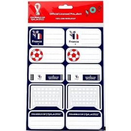 Fifa - 2022 Country Name Label Sticker Sheets - France -  TT-FIFA-12932 - Toysuae.com