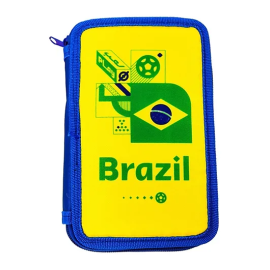 Fifa - 2022 Country Double Decker Pencil Case - Brazil -  TT-FIFA-131922 - Toysuae.com