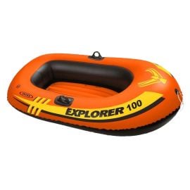 Intex - Explorer 100 Boat - Orange -  AIK-58329 - Toysuae.com