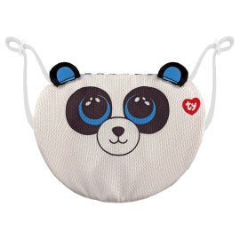 Ty - Beanie Boo Face Mask Panda Bamboo - White/Black -  ALGT-95708 - Toysuae.com