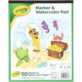 Crayola - Marker And Watercolor Pad -  CY99-3403 - Toysuae.com