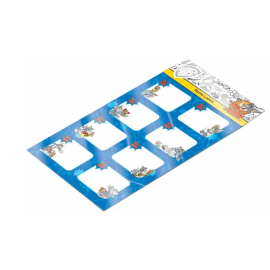 Warner Bros - Tom & Jerry - Name Label A4 2 Sheet In Opp Bag - 906-25-1990 - Toysuae.com