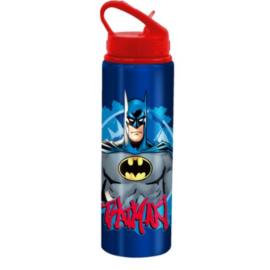 Mattel - DC Batman Aluminum Premium Water Bottle - 600 ml -  112-75-45 - Toysuae.com