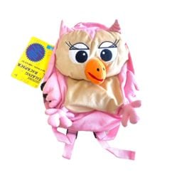 Edu Fun - Owl Girl Style Kids Talking Backpack -  RTS-EP12 - Toysuae.com