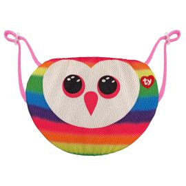 Ty - Beanie Boo Face Mask Owl Owen -  ALGT-95705 - Toysuae.com