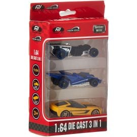Power Joy - 1:64 V.Vroom Diecast Viper 3-in-1 - ALGT-CRD108 - Toysuae.com