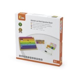 Viga toys - Alphabet and Multiplication Board -  SW-44655 - Toysuae.com