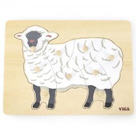 Viga toys - Montessori Puzzle Sheep