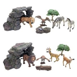 TTC - Series Animal Figure Mix 4 pcs Set - Assorted -  TT-TTC-Q9899-Y75 - Toysuae.com