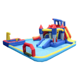 Gambol - Inflatable H20 Water Fight Bounce House Water Park For Kids