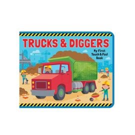 Edu Fun - Trucks And Diggers My First Foam Touch And Feel Book -  RTS-26758 - Toysuae.com